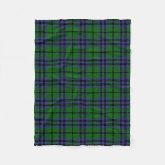 Scott Austin Tartan Kariert Fleecedecke (Vorderseite)