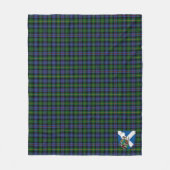 Scott Baillie Hunting Tartan Kariert Fleecedecke (Vorderseite)