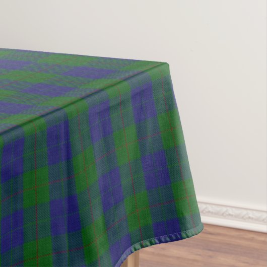 Scott Barclay Jagd Green Blue Tartan Tischdecke (Beispiel)