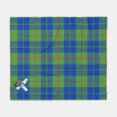 Scott Barclay Junting Ancient Tartan Kariert Fleecedecke (Vorderseite (Horizontal))