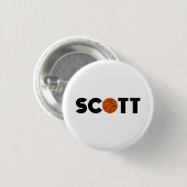 Scott Basketball Button (Vorne & Hinten)