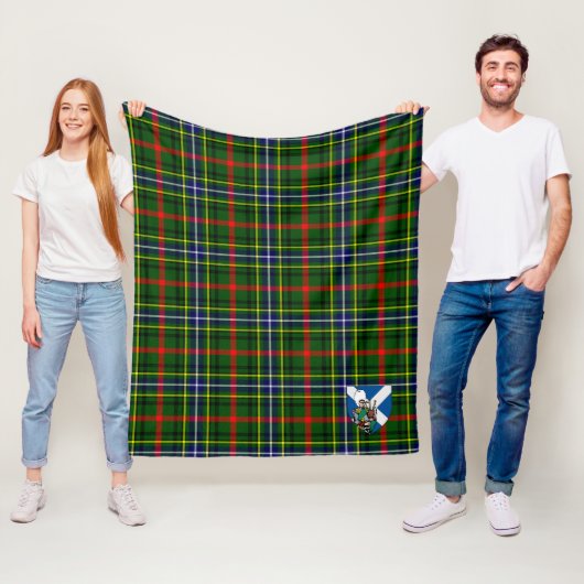 Scott Bisset Pattern Tartan Kariert Fleecedecke (Beispiel)