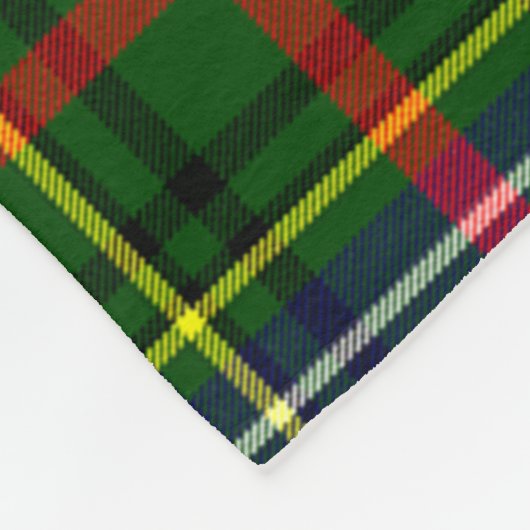 Scott Bisset Pattern Tartan Kariert Fleecedecke (Ecke)