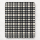 Scott Black and White Original Scottish Tartan Mousepad (Vorne)