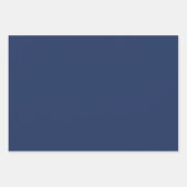 Scott Blue Burnt Orange Scottish Tartan Christmas Geschenkpapier Set (Vorderseite 2)