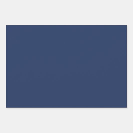 Scott Blue Burnt Orange Scottish Tartan Christmas Geschenkpapier Set (Vorderseite 2)