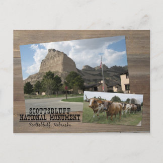 Scott Bluff Nebraska National Monument Park USA Postkarte