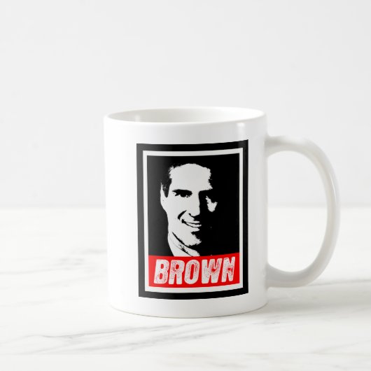SCOTT BROWN 2012 KAFFEETASSE (Rechts)