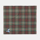 Scott Brown Ancient Tartan Kariert Fleecedecke (Vorderseite (Horizontal))