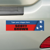 SCOTT BROWN AUTOAUFKLEBER (Auf Auto)