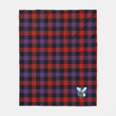 Scott Brown Modern Tartan Kariert Fleecedecke (Vorderseite)