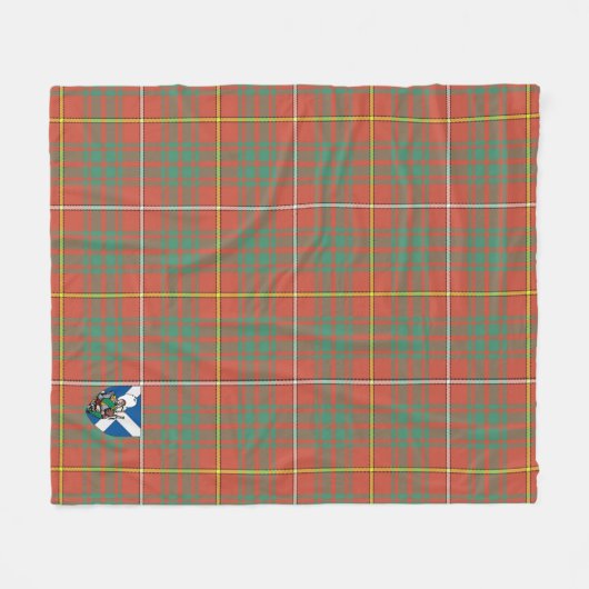Scott Bruce Ancient Tartan Kariert Fleecedecke (Vorderseite (Horizontal))