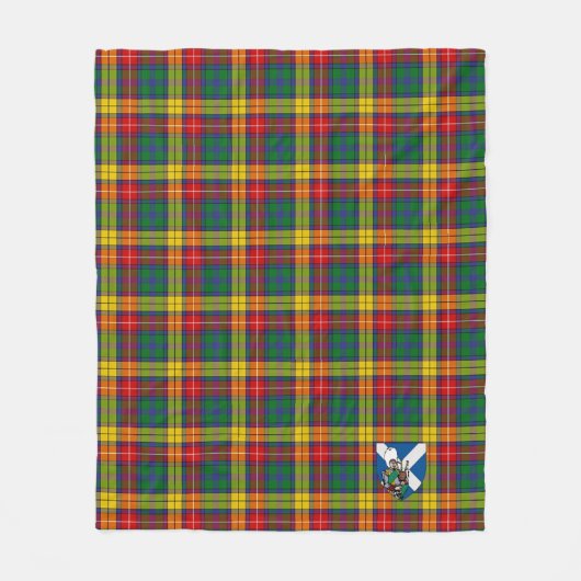 Scott Buchanan Tartan Kariert Fleecedecke (Vorderseite)