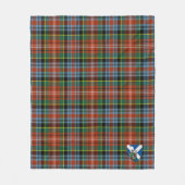 Scott Caledonia Ancient Tartan Kariert Fleecedecke (Vorderseite)
