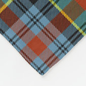 Scott Caledonia Ancient Tartan Kariert Fleecedecke (Ecke)