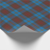 Scott Cameron Jagd Tartan Kariert Geschenkpapier (Ecke)