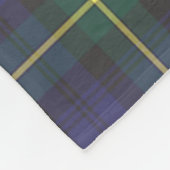 Scott Campbell Argyll Modern Tartan Kariert Fleecedecke (Ecke)