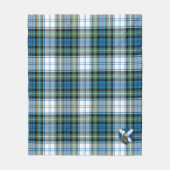 Scott Campbell Dress Ancient Tartan Kariert Fleecedecke (Vorderseite)
