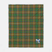 Scott Chisholm Hunting Tartan Kariert Fleecedecke (Vorderseite)