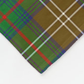 Scott Chisholm Hunting Tartan Kariert Fleecedecke (Ecke)