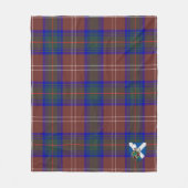 Scott Chisholm Jagd Modern Tartan Kariert Fleecedecke (Vorderseite)
