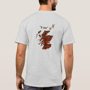 Scott Clan Abzeichen Adult Raglan T-Shirt