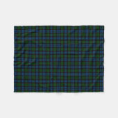 Scott Clan Campbell Military Tartan Kariert Fleecedecke (Vorderseite (Horizontal))