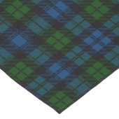 Scott Clan Campbell Military Tartan Kariert Großer Tischläufer (Ecke)