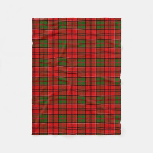 Scott Clan Grant Tartan Kariert Fleecedecke (Vorderseite)
