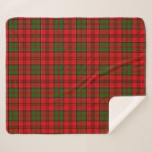 Scott Clan Grant Tartan Kariert Sherpadecke (Vorderseite (Horizontal))