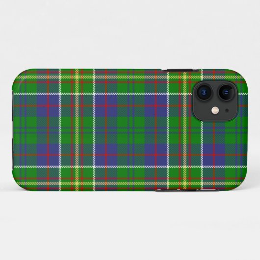 Scott Clan Hunter Tartan Kariert Case-Mate iPhone Hülle (Rückseite (Horizontal))