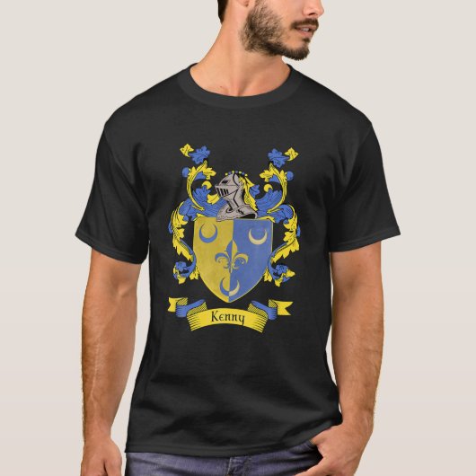 Scott Clan Scottish Name Coat of Arms Tartan T-Shirt (Vorderseite)