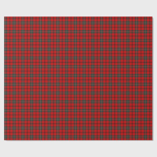Scott Clan Tartan Geschenkpapier (Flach)