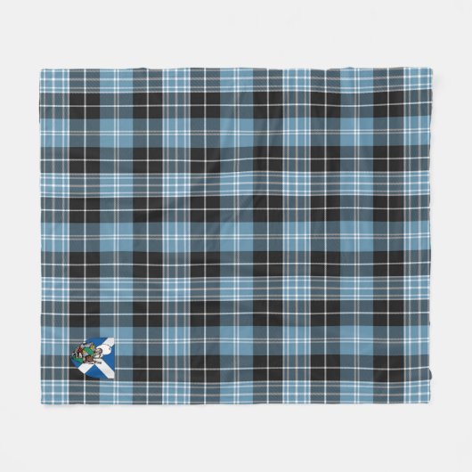 Scott Clark Ancient Tartan Kariert Fleecedecke (Vorderseite (Horizontal))
