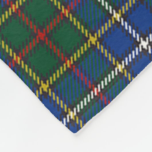 Scott Cockburn Ancient Tartan Kariert Fleecedecke (Ecke)