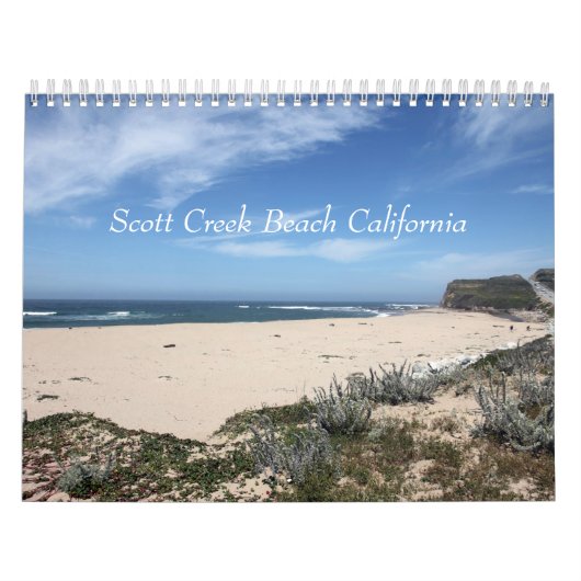 Scott Creek Beach California Kalender (Titelbild)