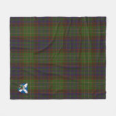 Scott Cunningham Hunting Modern Tartan Kariert Fleecedecke (Vorderseite (Horizontal))