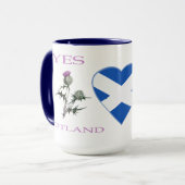 Scott Dinna Fash Yersel Say Yes Tasse (Vorderseite Links)
