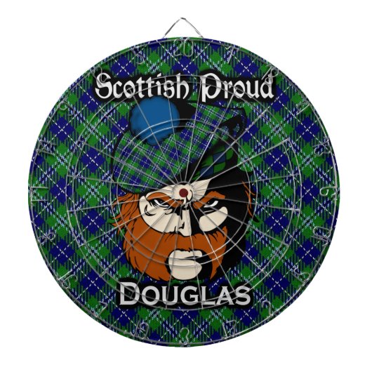 Scott Douglas Tartan Dartboard Dartscheibe (vorne)
