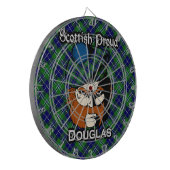 Scott Douglas Tartan Dartboard Dartscheibe (Vorderseite Links)