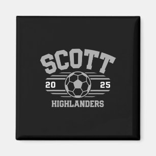 Scott Ers Fußballrechnung 2025 Magnet