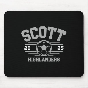 Scott Ers Fußballrechnung 2025 Mousepad