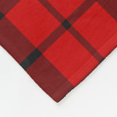Scott Ettrick District Tartan Kariert Fleecedecke (Ecke)