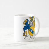 Scott-Familienwappen Kaffeetasse (VorderseiteRechts)