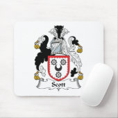 Scott-Familienwappen Mousepad (Mit Mouse)