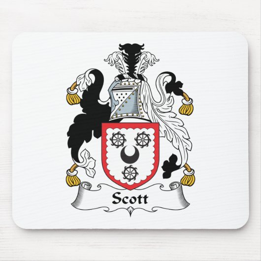 Scott-Familienwappen Mousepad (Vorne)
