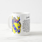Scott-Familienwappen-Tasse Kaffeetasse (Vorderseite Links)