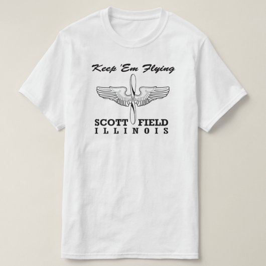 Scott Field, Illinois (Luftwaffenstützpunkt), Bell T-Shirt (Design vorne)