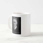 Scott Fitzgerald "Liebe/Beginning" Zitatgeschenke Kaffeetasse (Vorderseite Links)