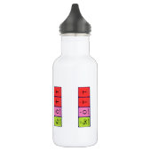 Scott Flasche mit periodischer Tafelbezeichnung Trinkflasche (Links)